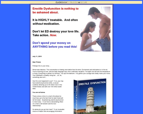 Erectile Dysfunction – End It!