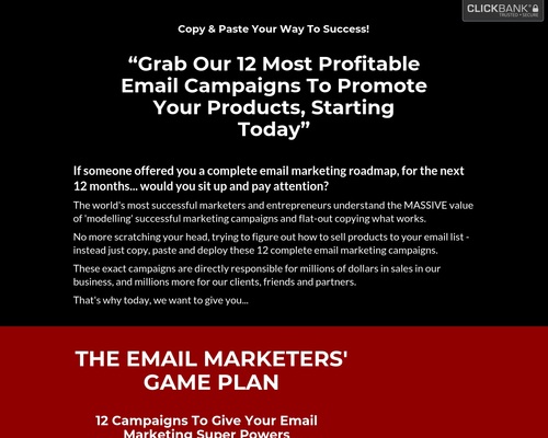 The Email Marketers’ Game Plan