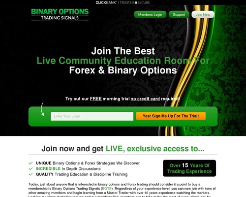 Bots Live Trading Room