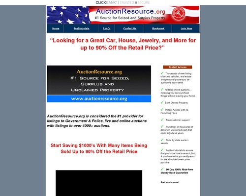 CBs #1 Source For Government Seized & Surplus Property