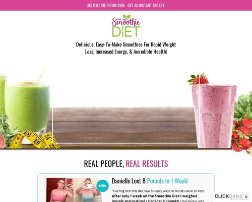 The Smoothie Diet: 21 Day Rapid Weight Loss Program