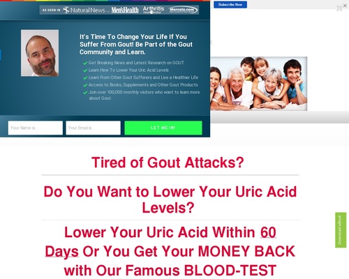 Gout And You: The Ultimate Gout Diet & Cookbook