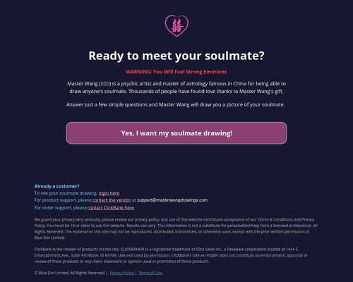 Master Wang Draws Your Soulmate