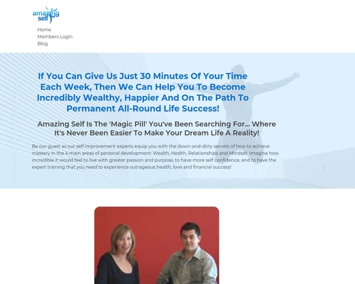 Amazing Self – 60% Recurring Commissions!