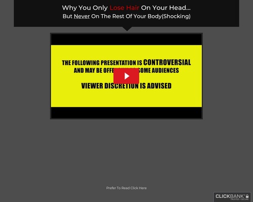 Hair Rejuvenator – Revamped Hair Loss Offer Selling Like Hotcakes!