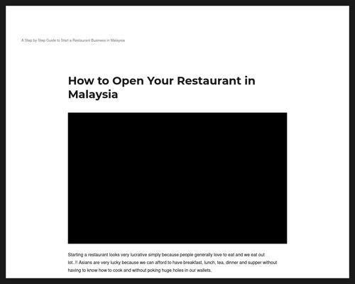 How To Open Your Restaurant In 8 Weeks
