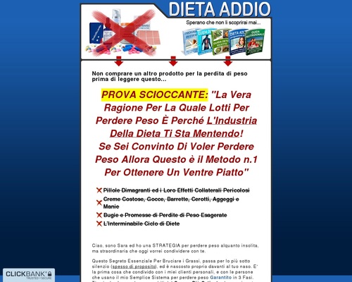 Dieta Addio : Conversione 1 In 21 !!