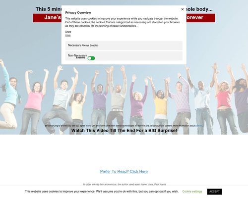 Jane’s Recovery Plan – New Women Offer