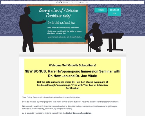Joe Vitale’s Law Of Attraction Certification