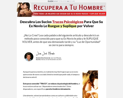 Recupera A Tu Hombre, Gran Conversión
