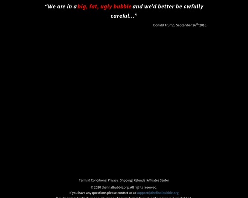 Time To Make Bank… Again: Surviving The Final Bubble