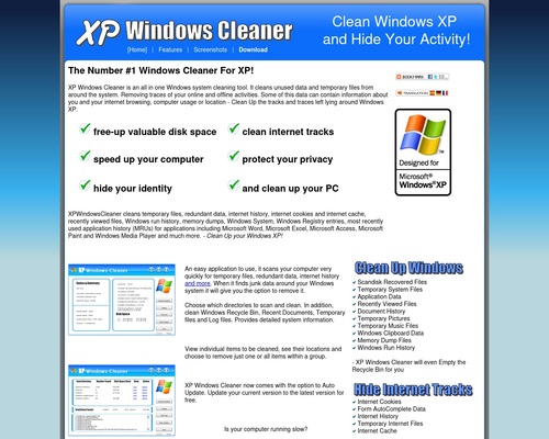 Xp Windows Cleaner