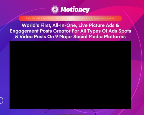 Motioney – #1 Picture To Video Creator
