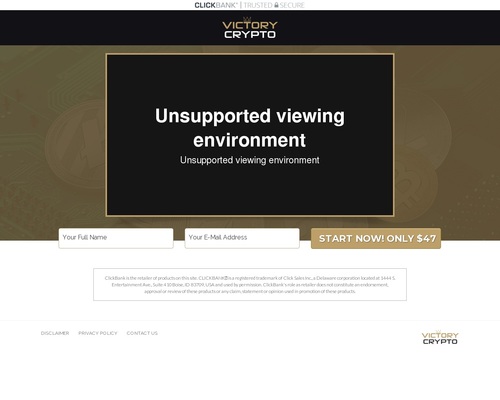 Victory Crypto – New Killer Crypto Offer