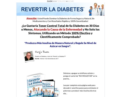 Revertir La Diabetes Tipo 2 Y Pre-diabetes, Controle Diabetes Tipo 1.