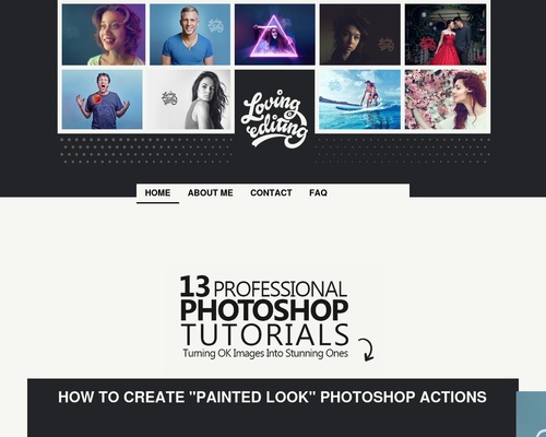 Loving Editing | Photoshop Tutorials