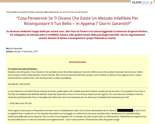 Riconquista il Tuo Ragazzo o Tuo Marito