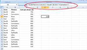 SUMIF Formula in Excel in hindi