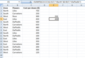 SUMIF Formula in Excel in hindi